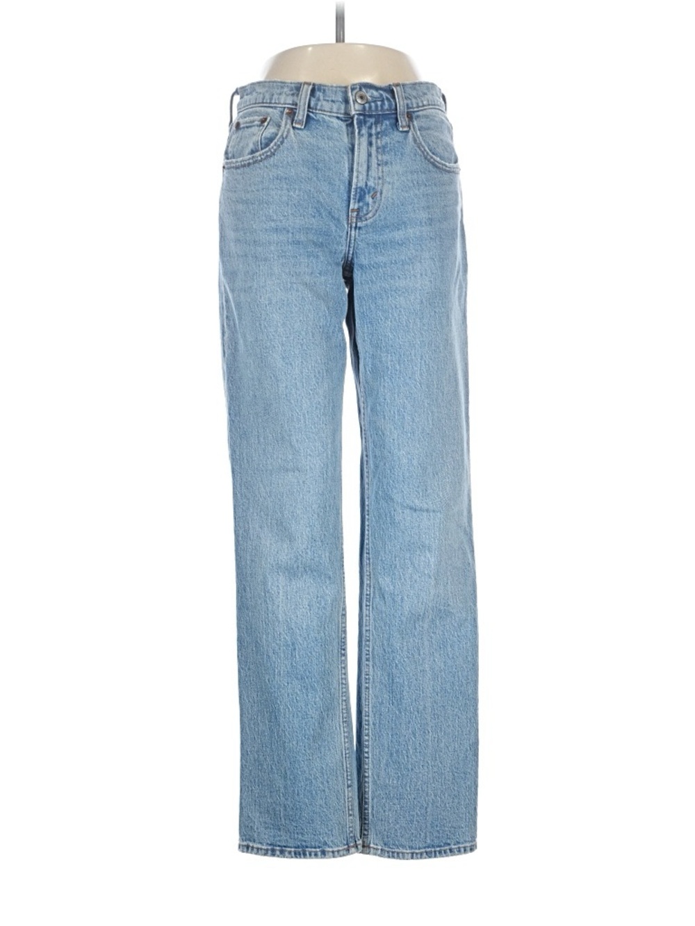 Abercrombie & Fitch Light Blue Denim Jeans - Mid Rise Straight size 26R